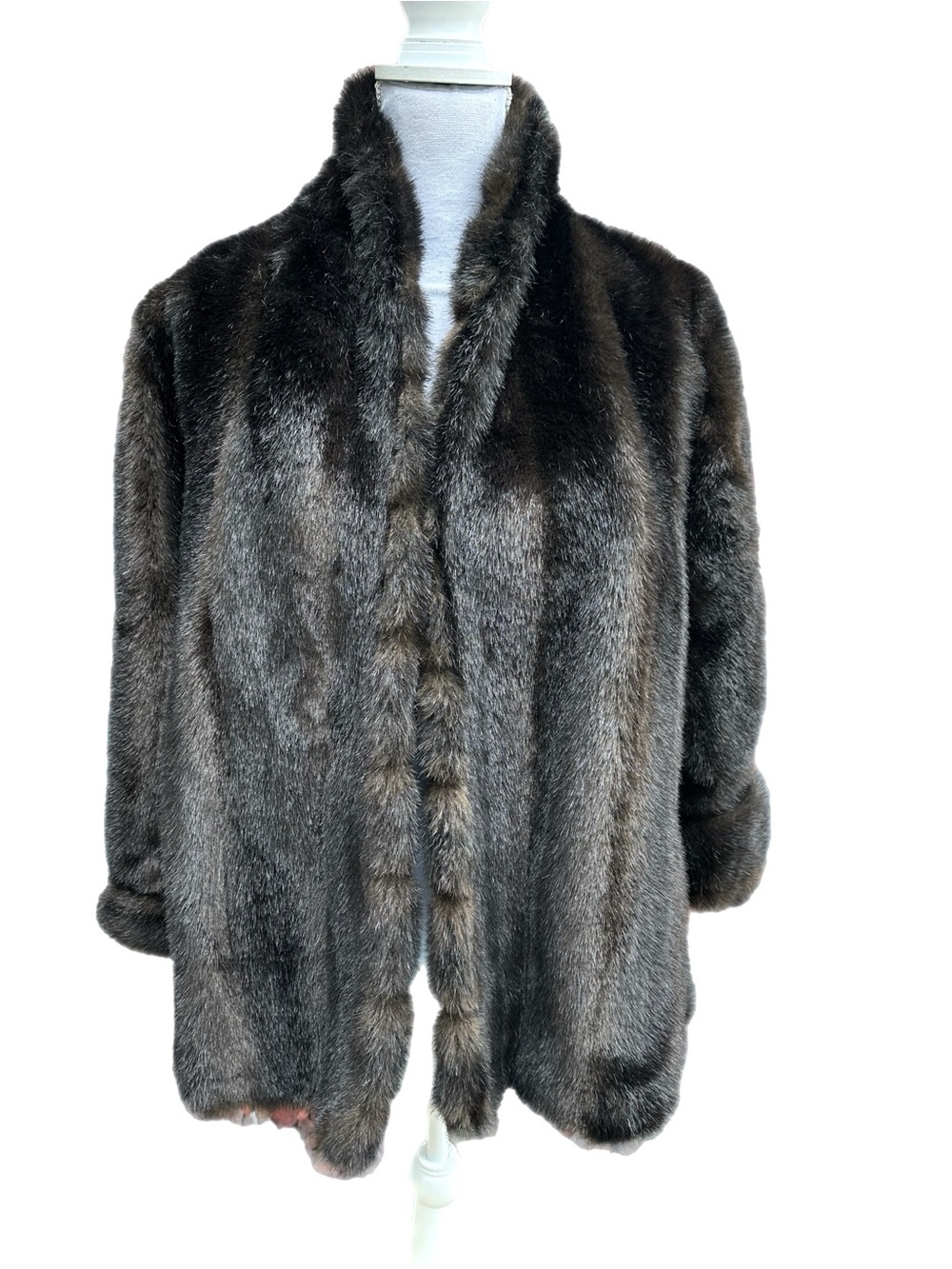 J. Percy for Marvin Richards Faux Fur Coat